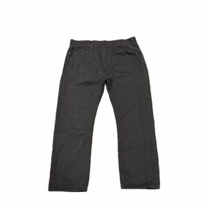 Vintage Levi's 505 Jeans: Faded Black Straight Leg Denim [38x30]